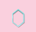 Hexagon Plaque Cookie Cutter