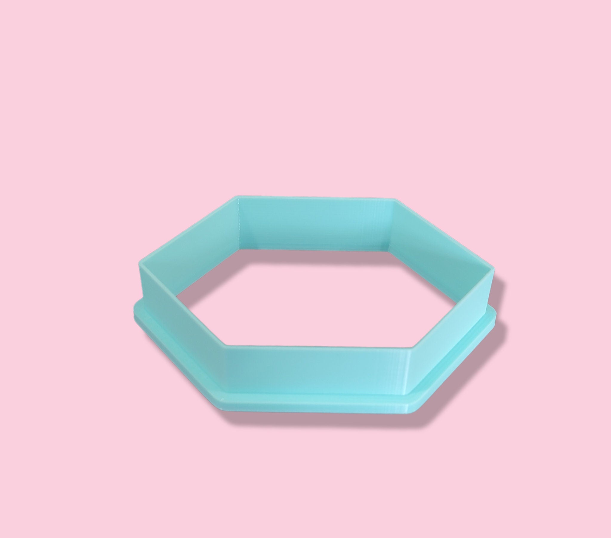 Hexagon Plaque Cookie Cutter