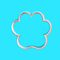 Paw Print Cookie Cutter