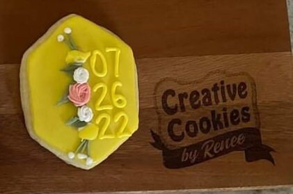 Hexagon Plaque Cookie Cutter