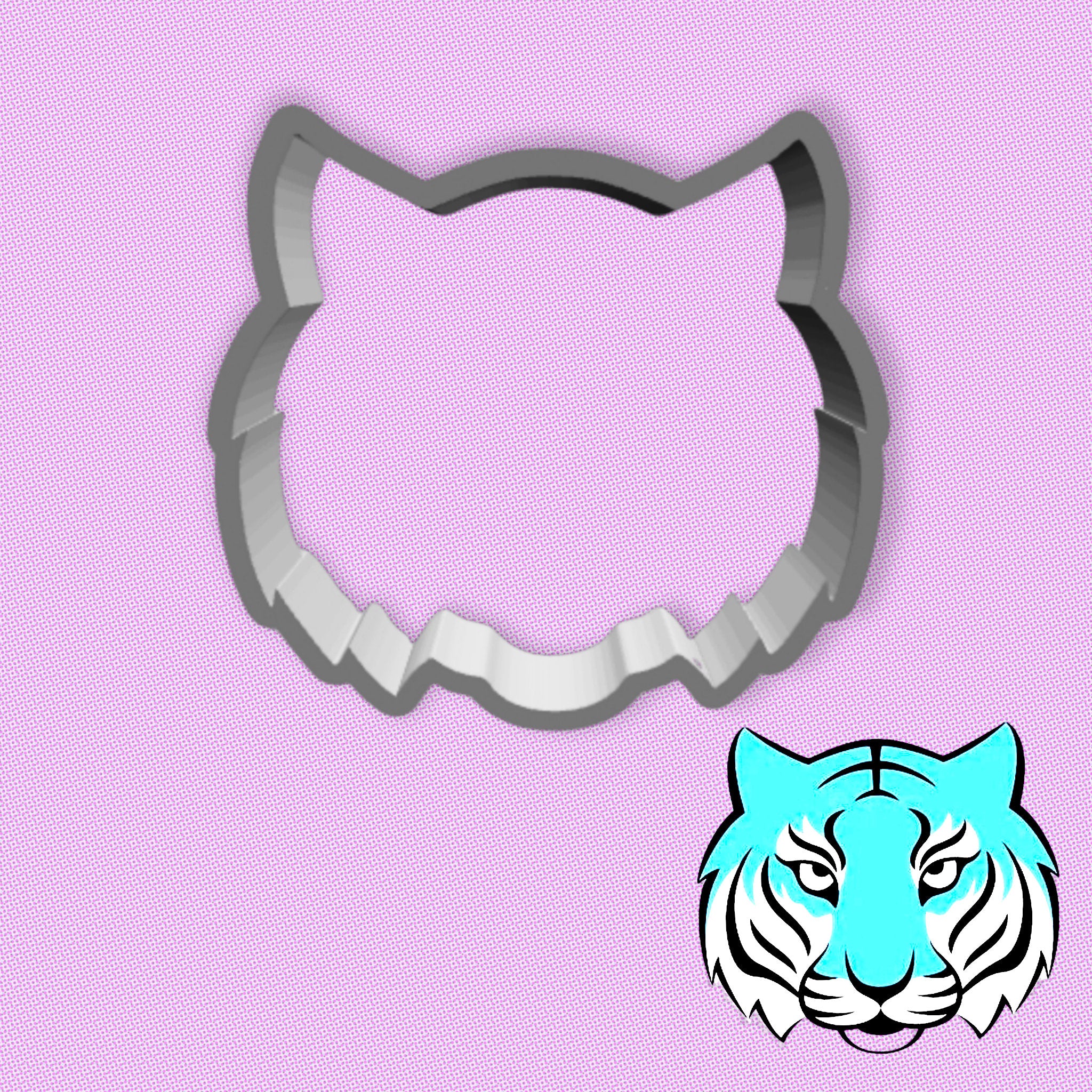 Tiger Cookie Cutter