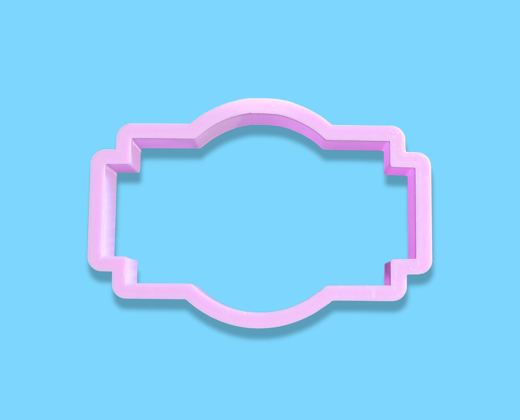 Oval Rectangle Plaque | Cookie Cutter