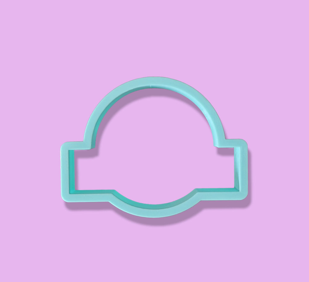 Circle Rectangle Plaque Cookie Cutter