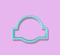 Circle Rectangle Plaque Cookie Cutter