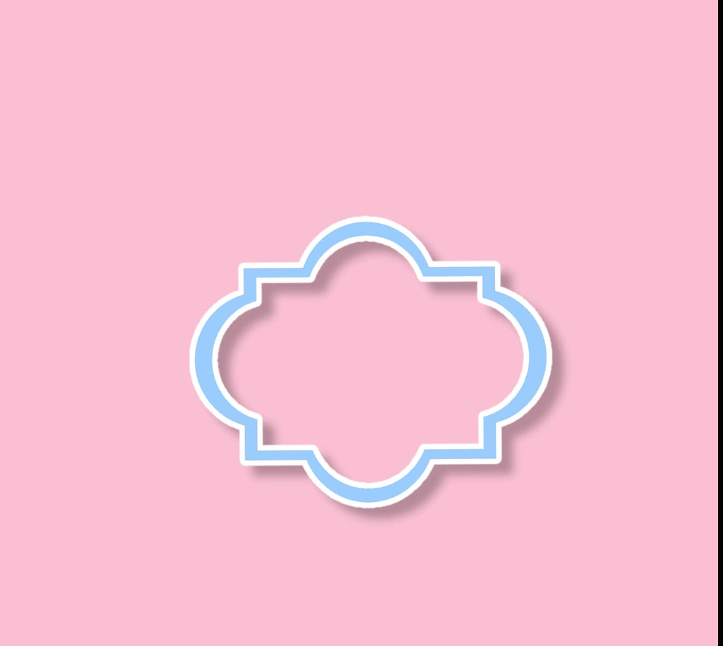 Oval Square Plaque | Cookie Cutter