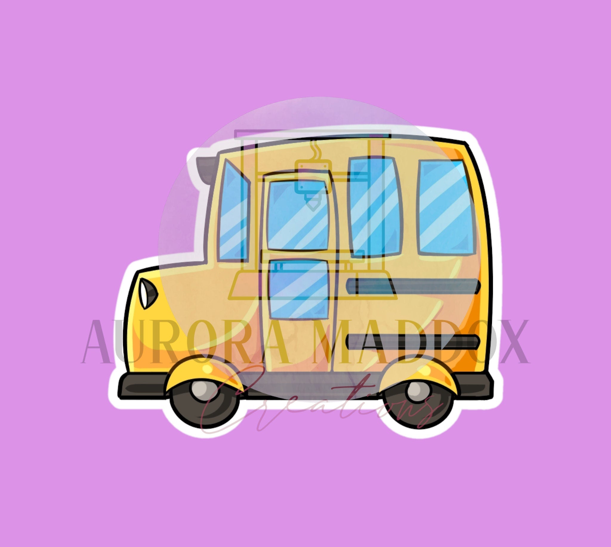 School Bus #2 Cookie Cutter