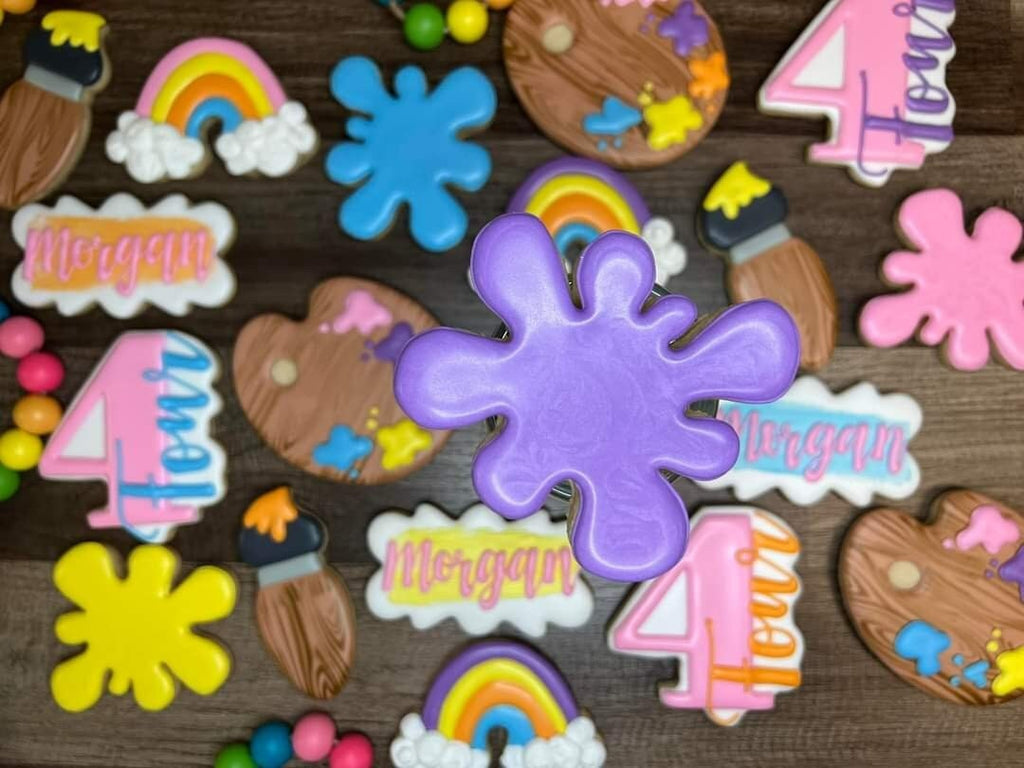 Paint or Water Splash Cookie Cutter