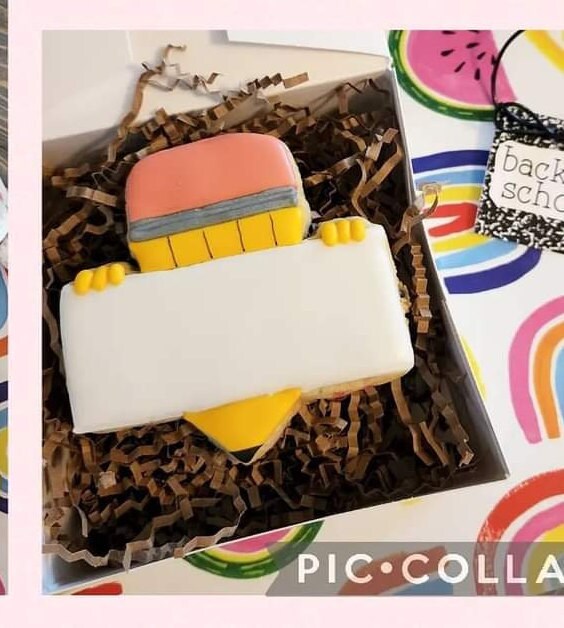 Pencil Plaque Cookie Cutter