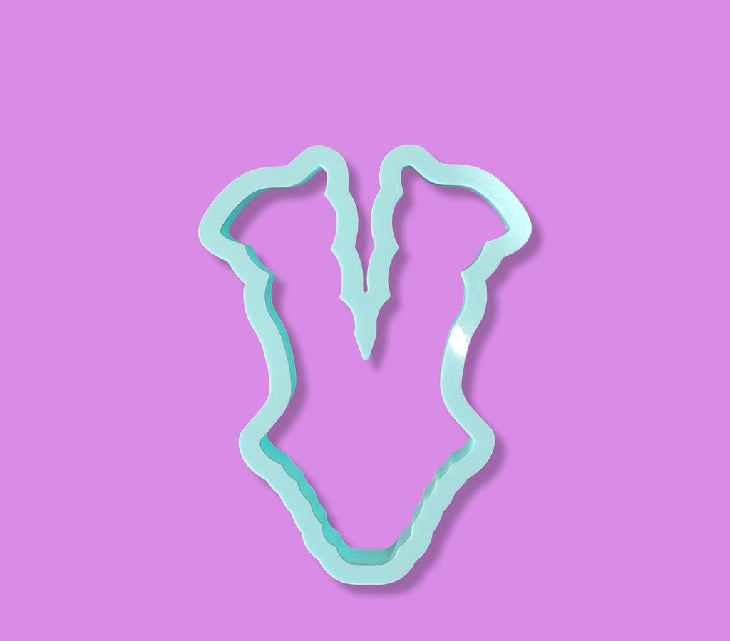 One Piece | Deep V Neck | Cookie Cutter