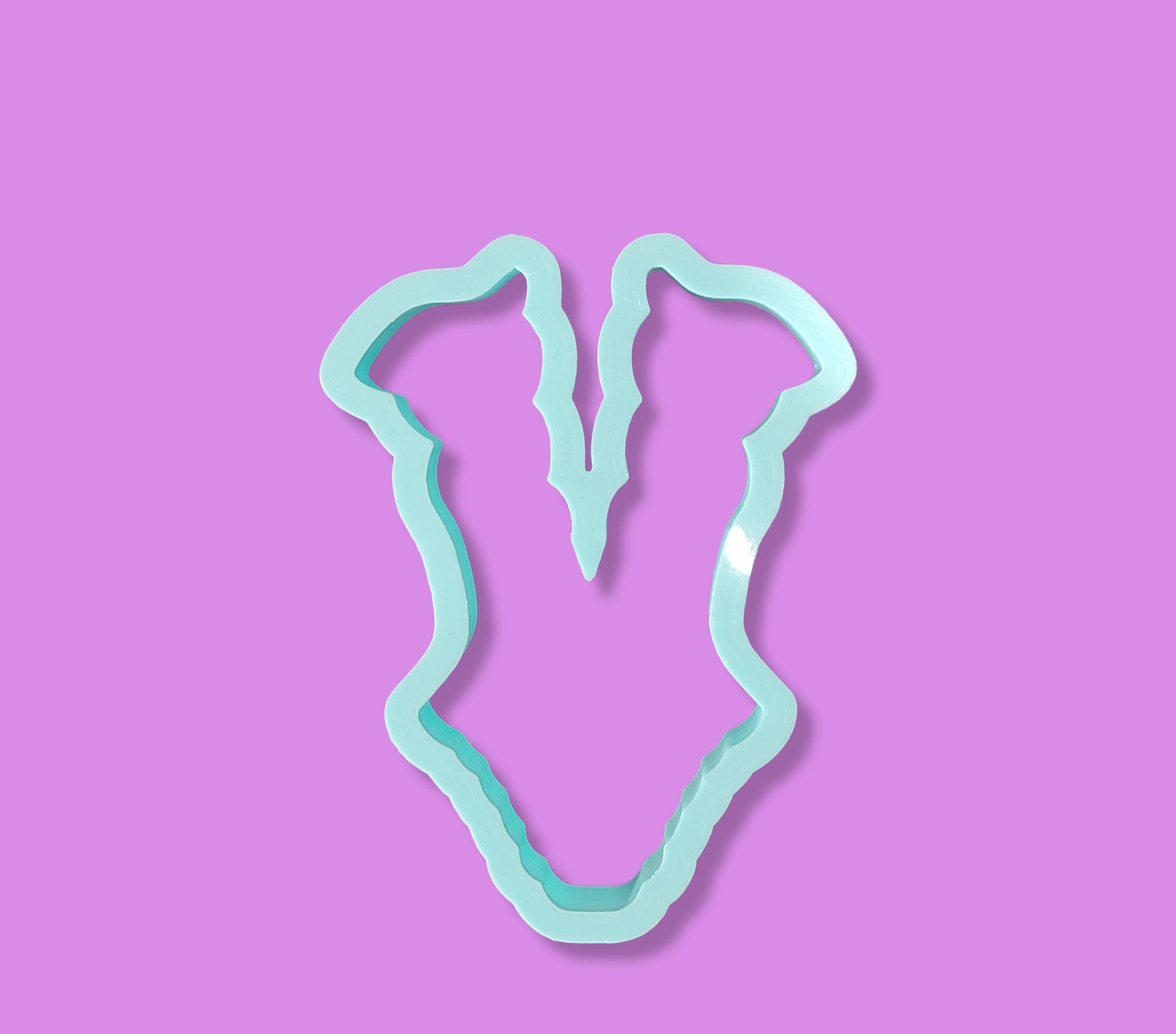 One Piece | Deep V Neck | Cookie Cutter