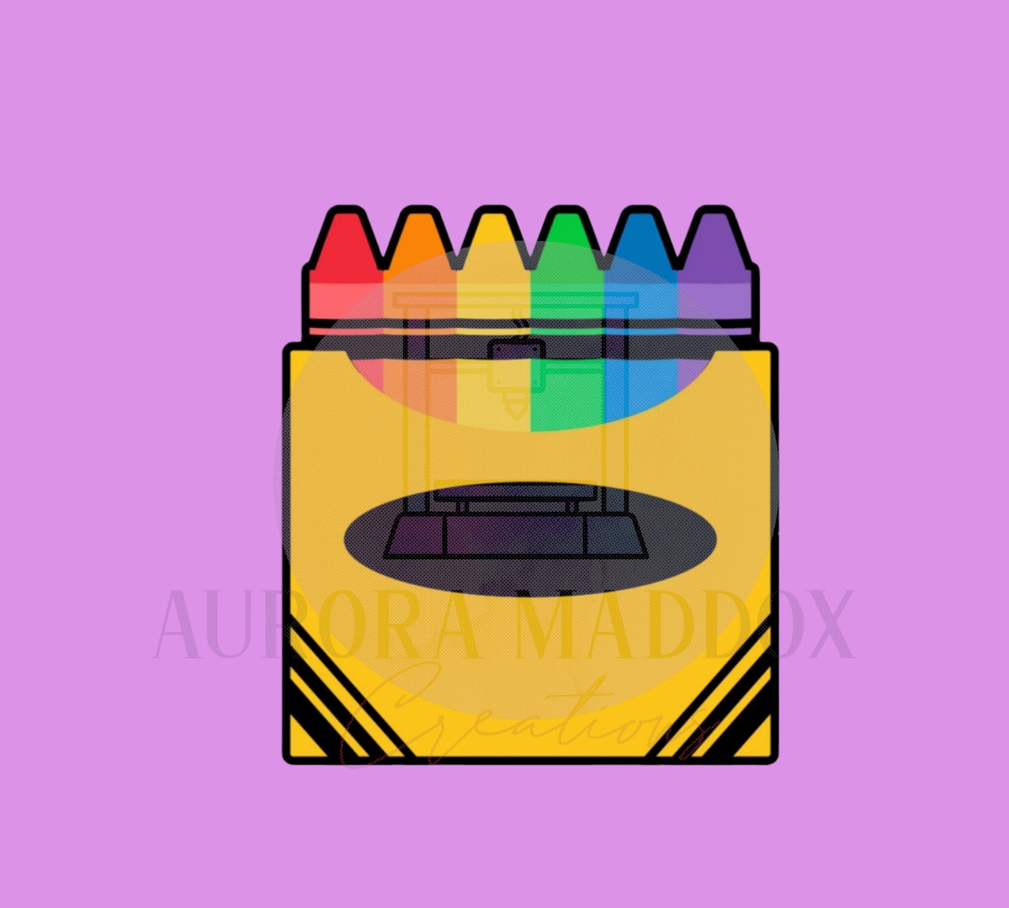 Crayon Box Cookie Cutter