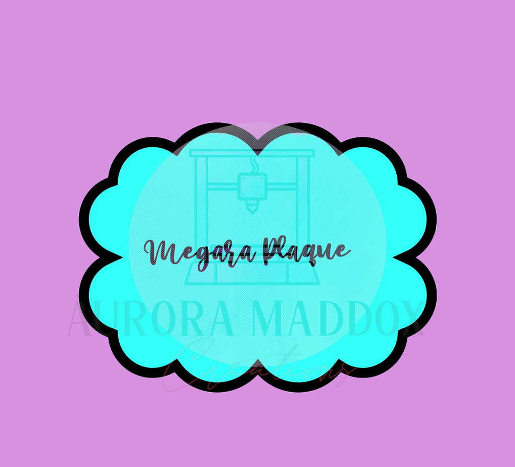Megara Plaque | Cookie Cutter