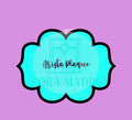 Arista Plaque | Cookie Cutter