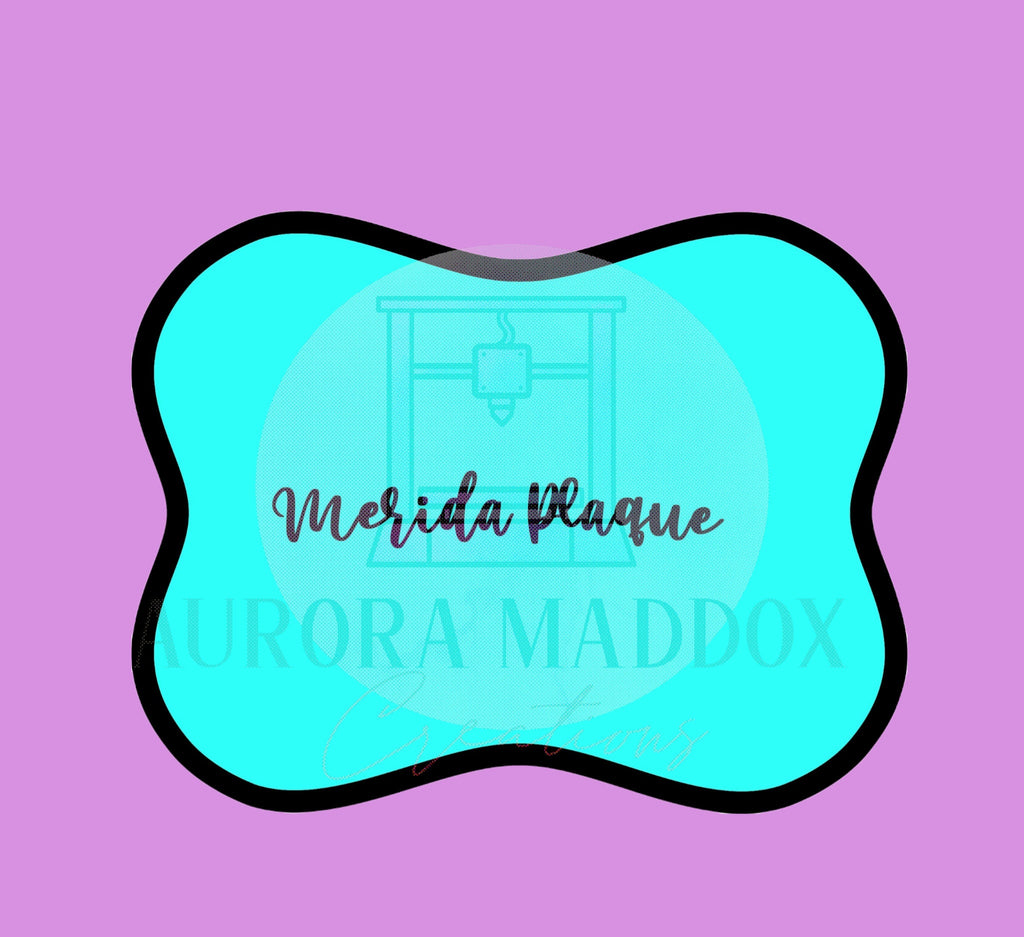 Merida Plaque | Cookie Cutter
