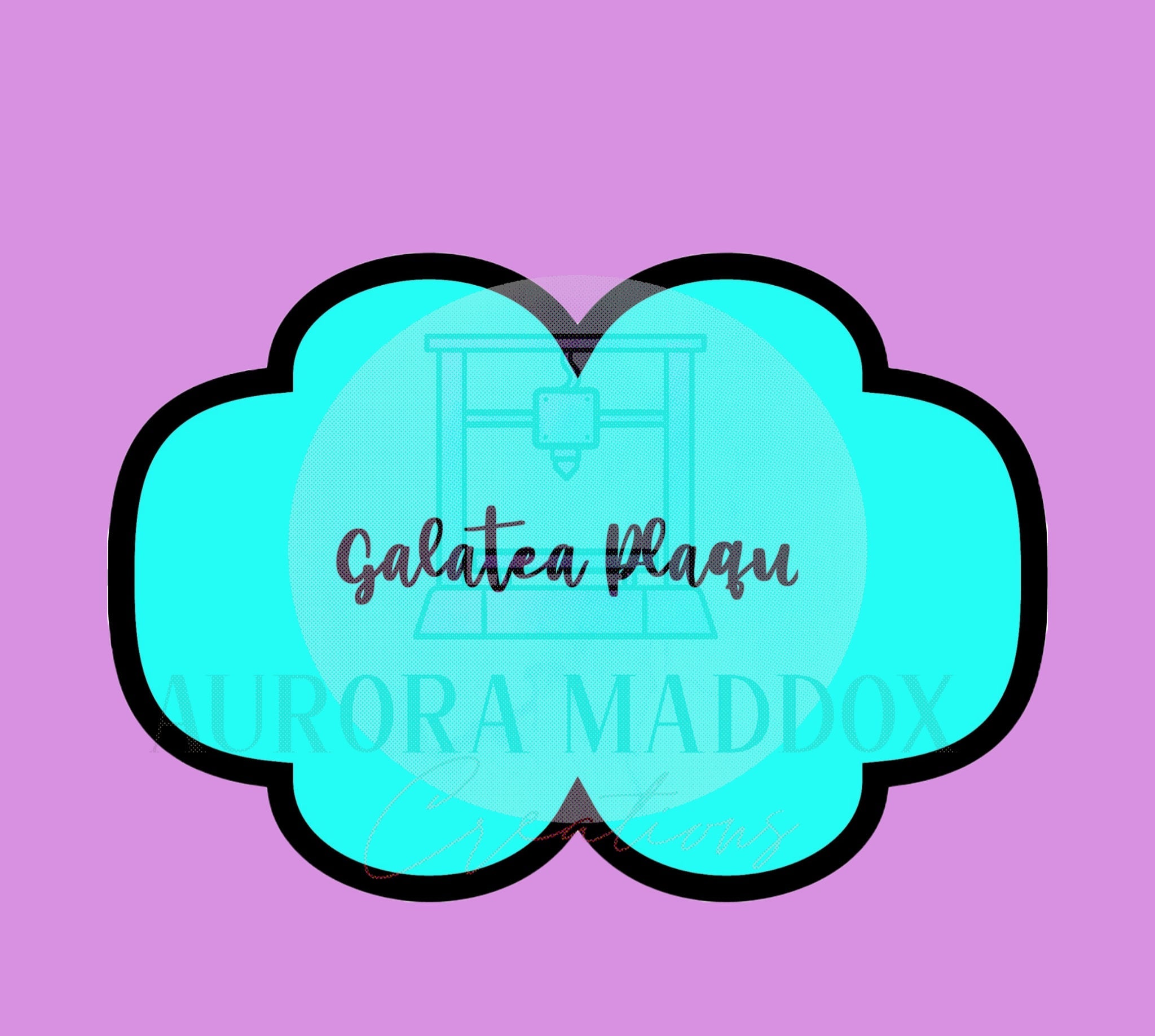 Galatea Plaque | Cookie Cutter