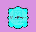 Alice Plaque | Cookie Cutter