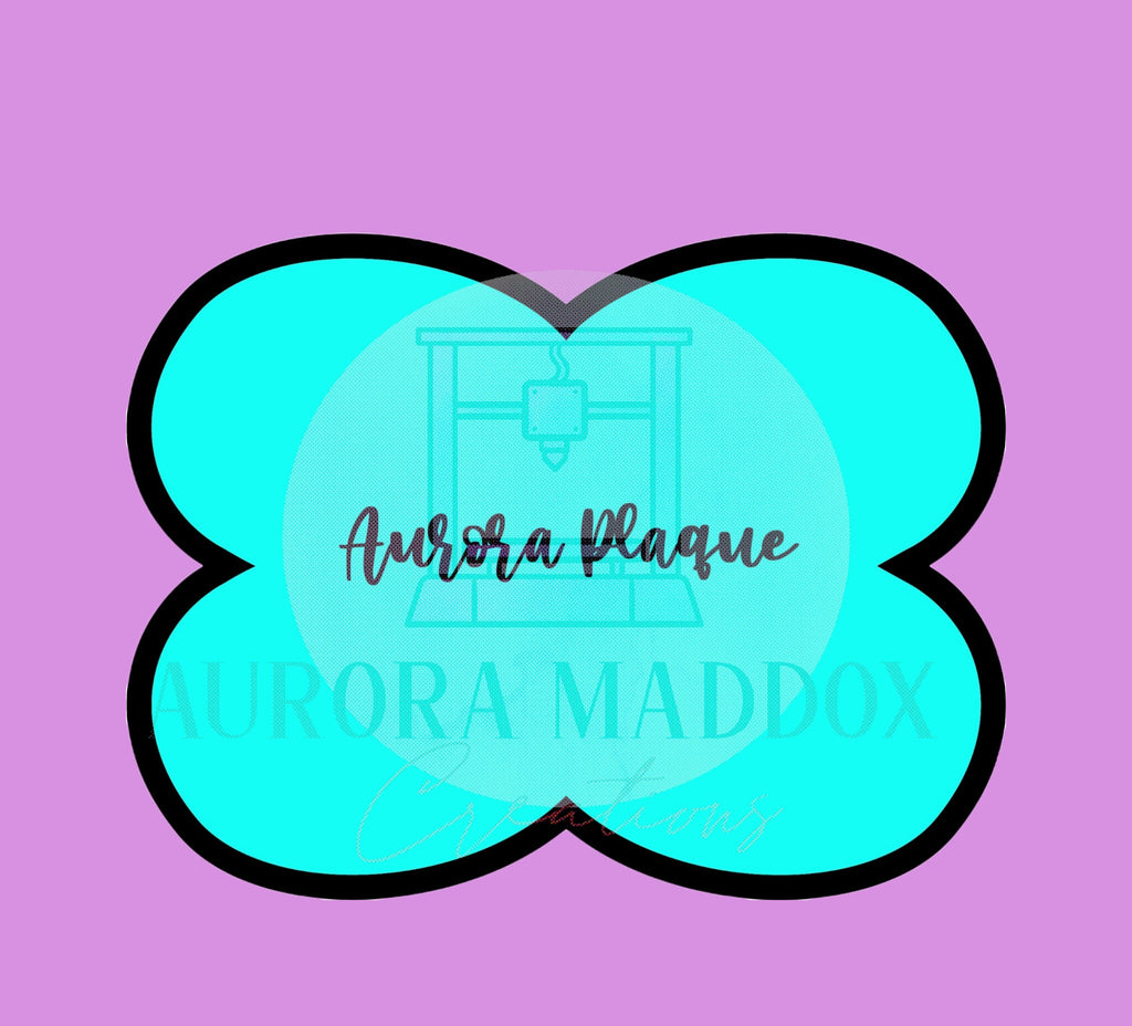 Aurora Plaque | Cookie Cutter