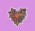 Spiderweb Heart Cookie Cutter