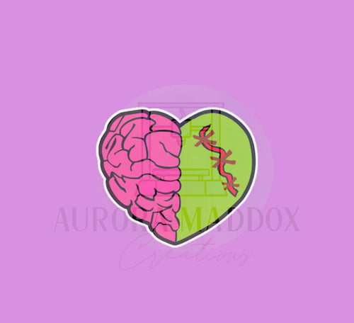 Brain Heart Cookie Cutter
