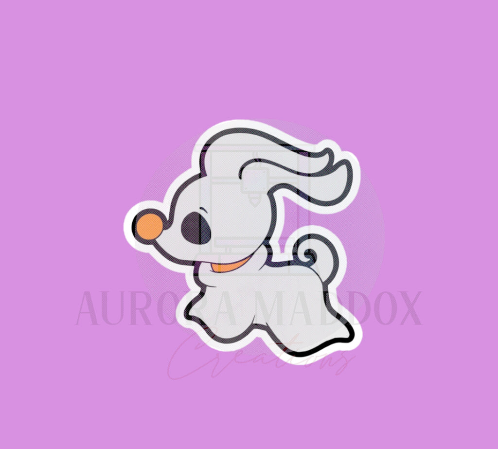 Ghost Puppy Cookie Cutter