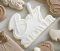 Baby Shower Plaque Cookie Cutter