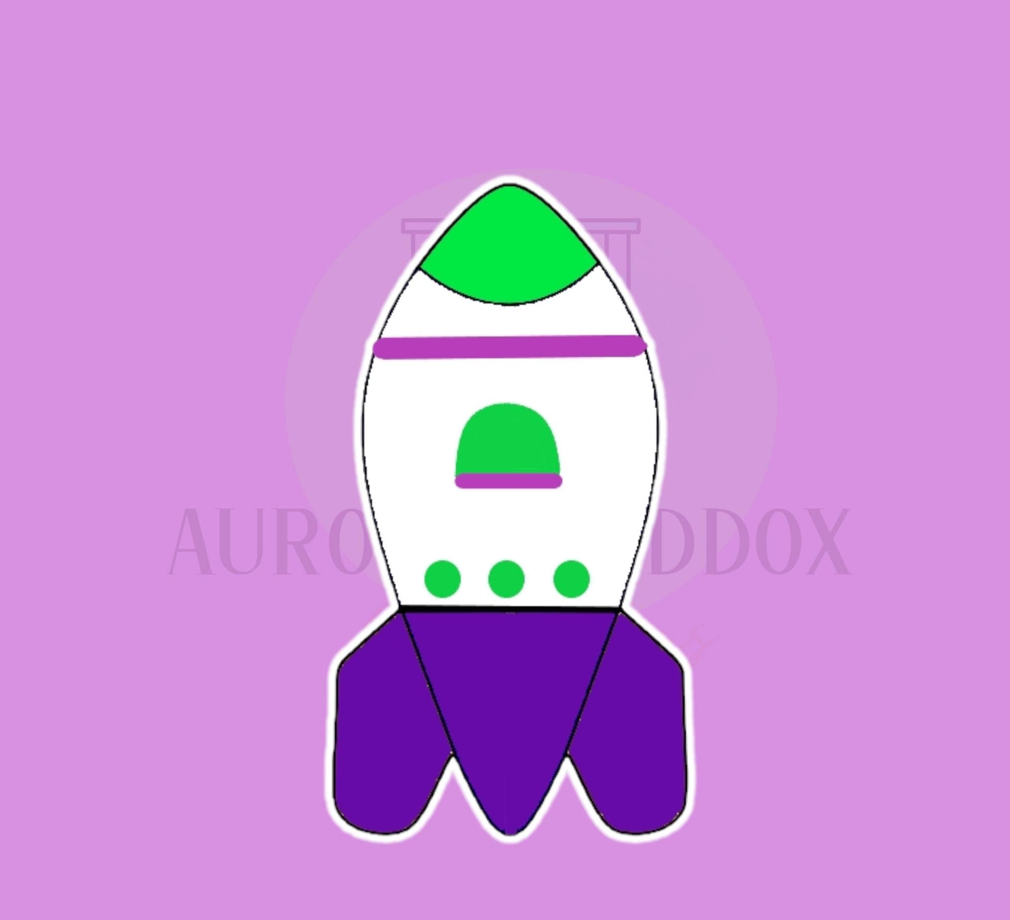 Rocket Ship | Cookie Cutter