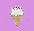 Ice Cream #2 Cone Cookie Cutter