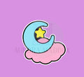 Moon Cloud Cookie Cutter