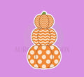 Pumpkin Stack #3 Cookie Cutter