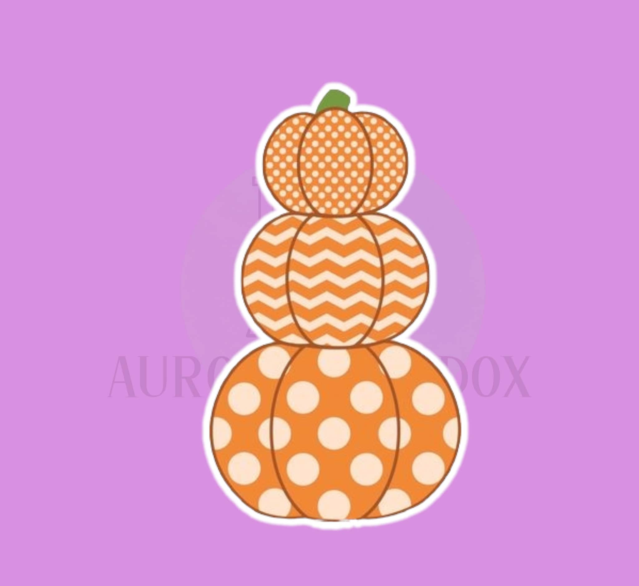 Pumpkin Stack #3 Cookie Cutter