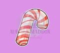 Candy Cane Cookie Cutter
