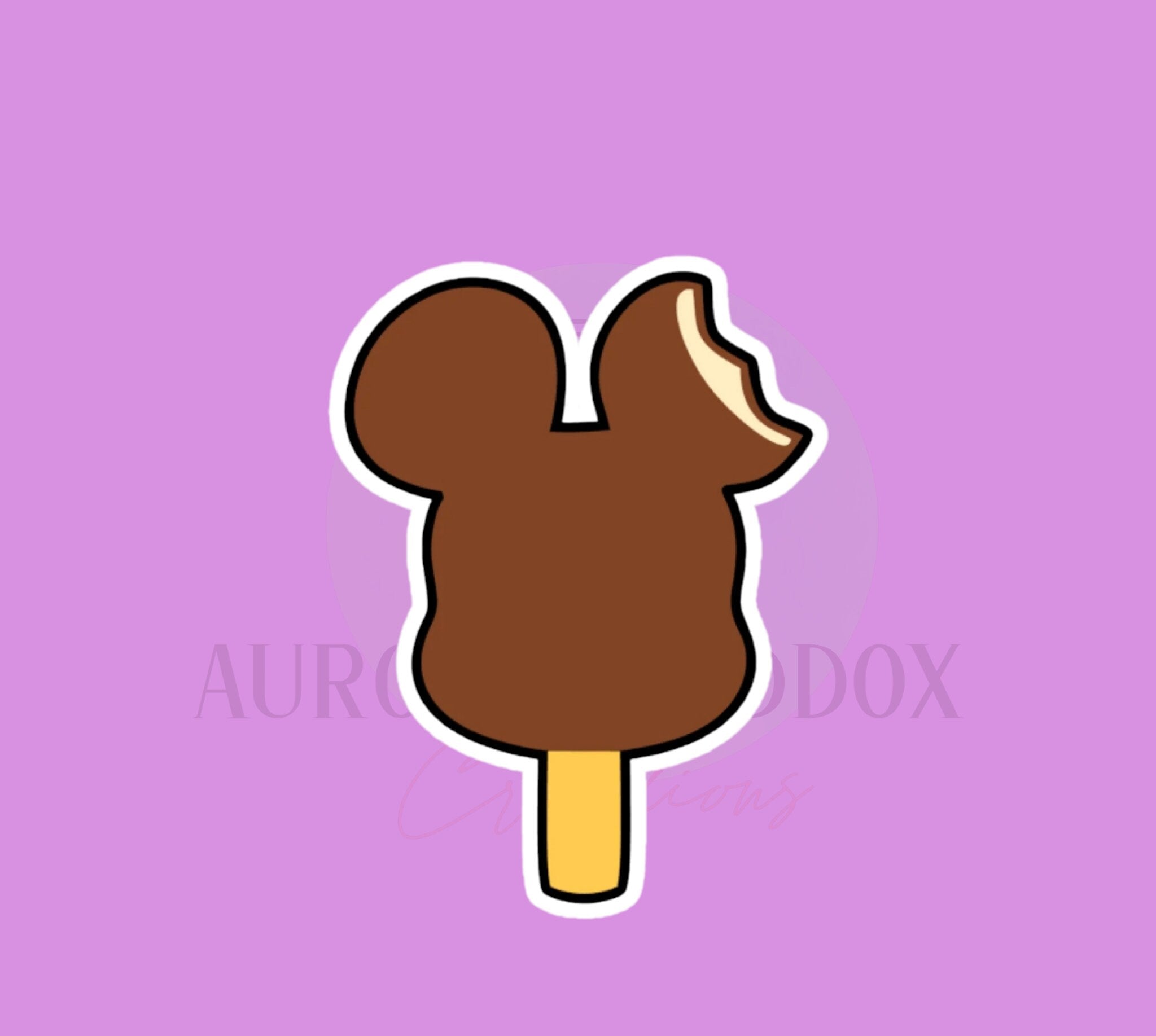 Ears Ice Cream Bite Cookie Cutter