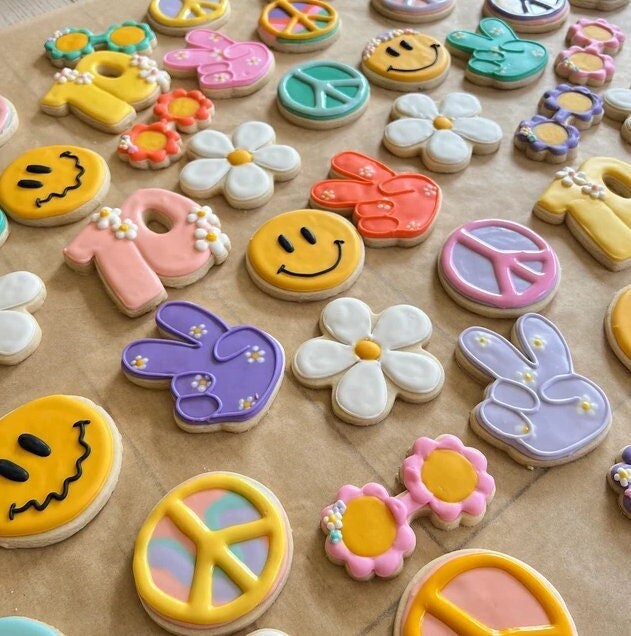 Flower Glasses Cookie Cutter