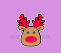 Santa's Reindeer Cookie Cutter