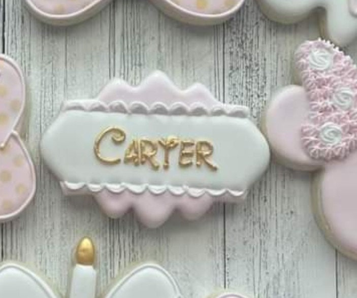 Belladonna Plaque | Cookie Cutter