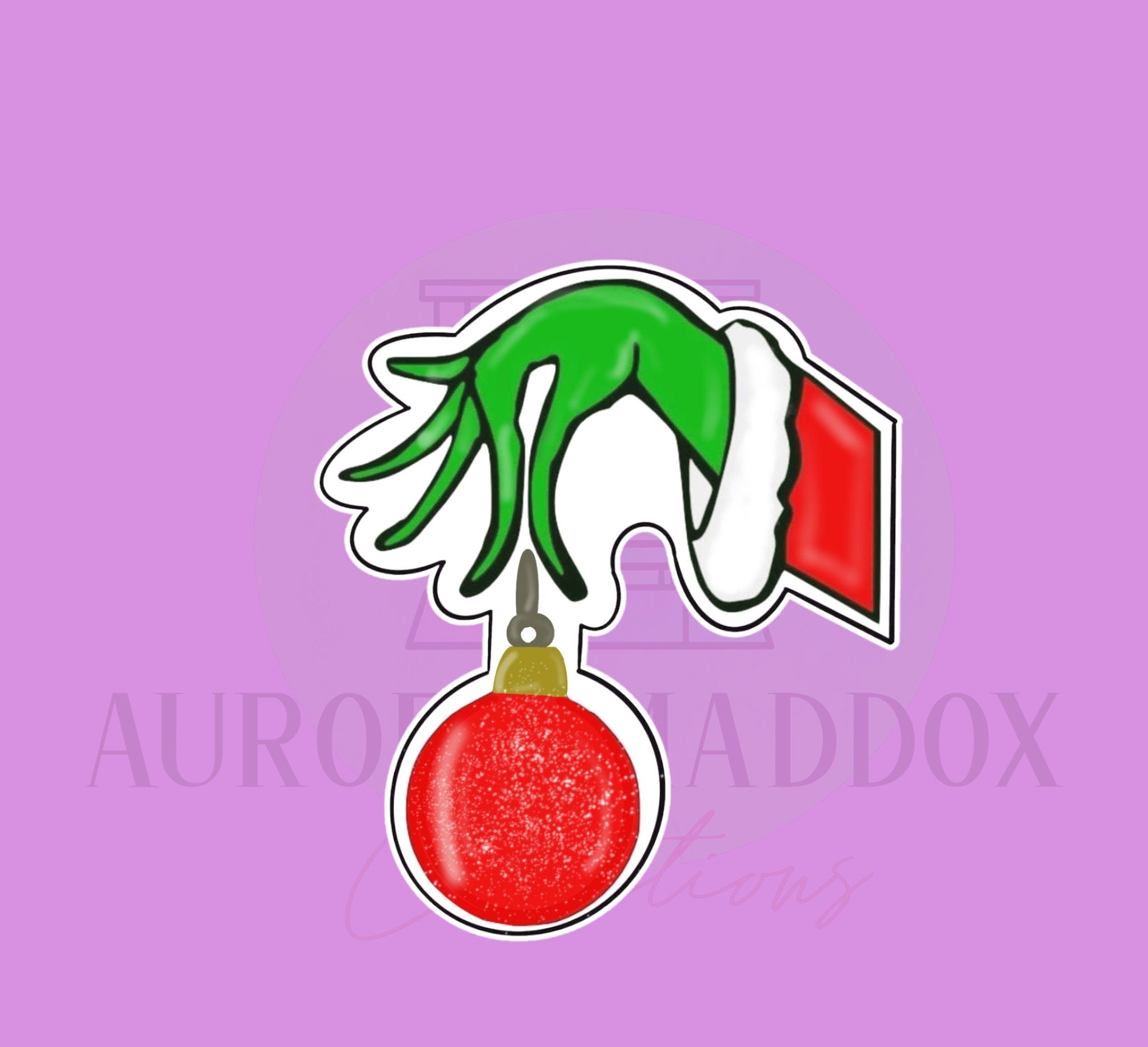 Christmas Hand Ornament | Cookie Cutter