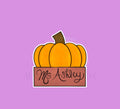 Pumpkin Plaque Cookie Cutter