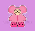 Christmas Bunny Costume Cookie Cutter