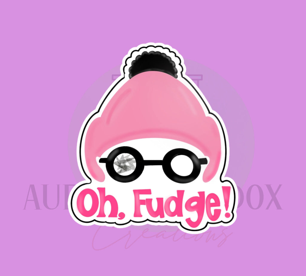 Oh Fudge Plaque | Cookie Cutter