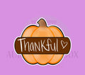 Pumpkin Banner Cookie Cutter