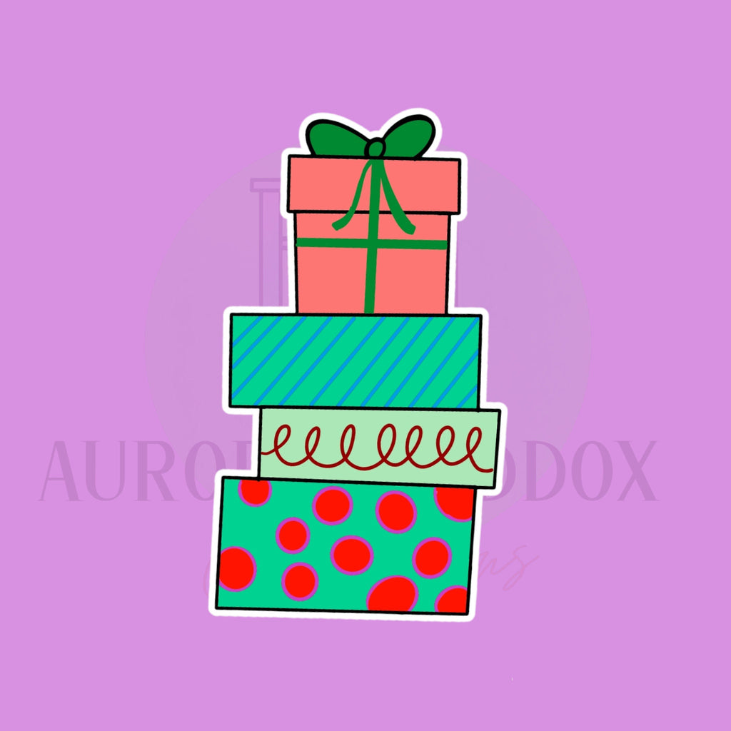 Present Stack Cookie Cutter