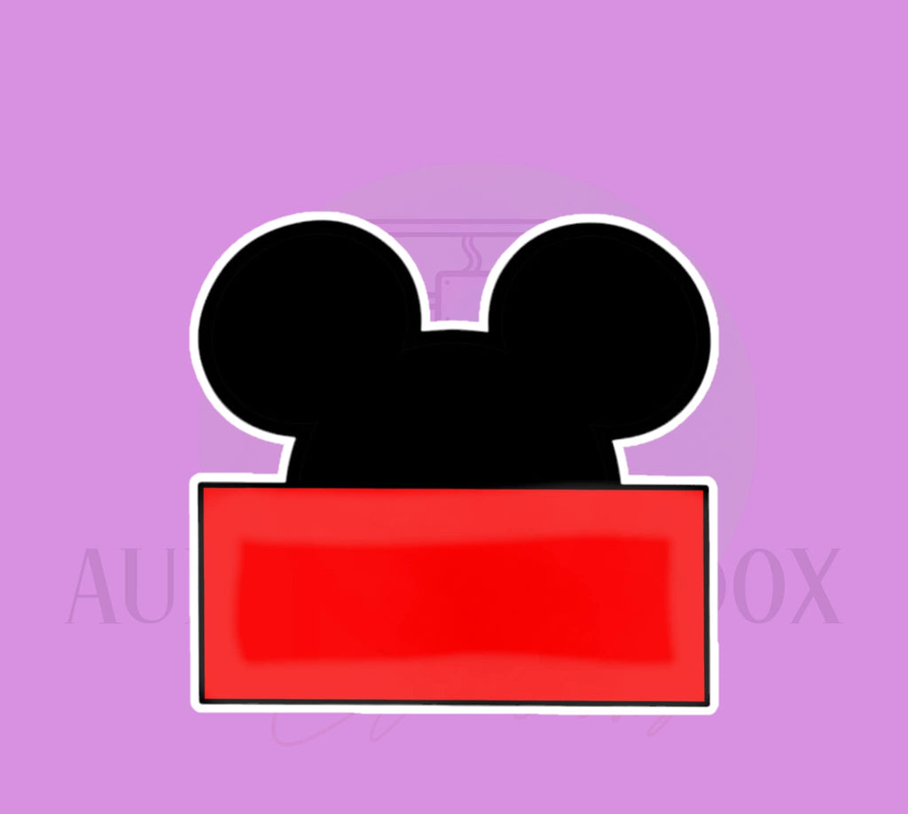 Mouse Plaque | Cookie Cutter