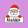 Santa Claus Plaque Cookie Cutter