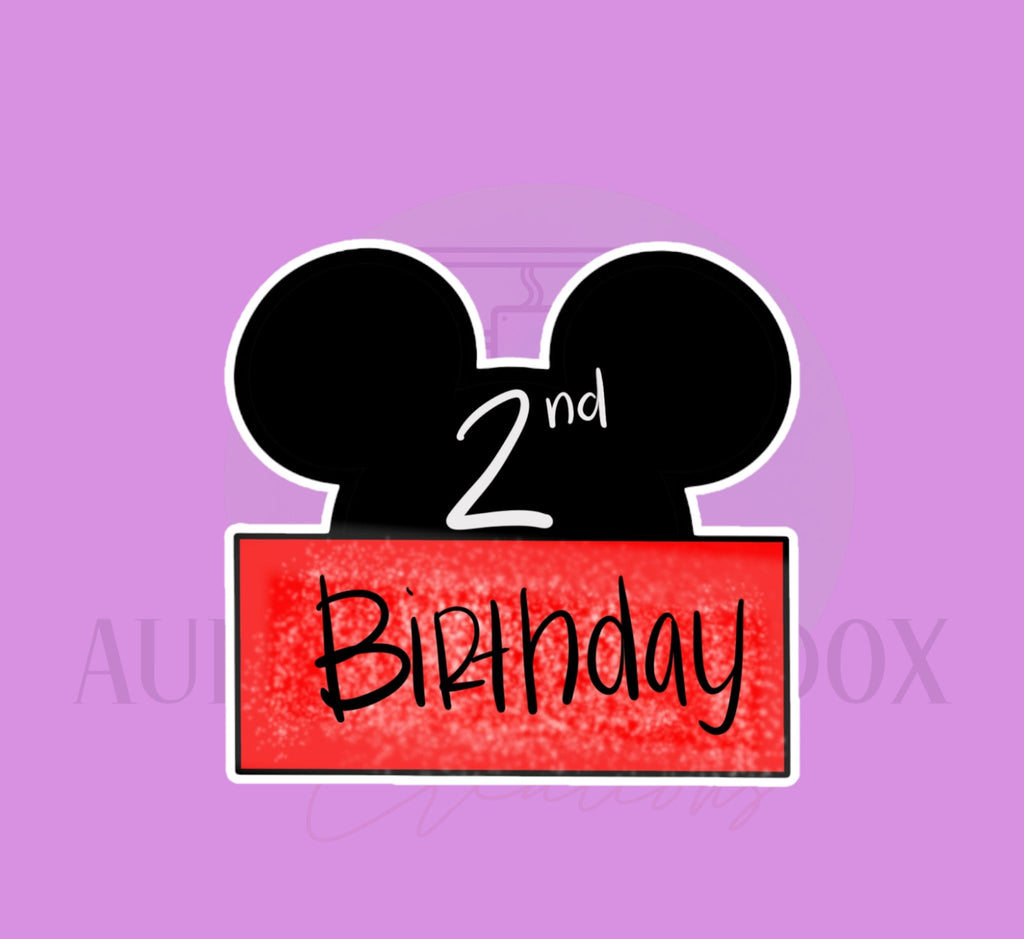 Mouse Plaque | Cookie Cutter