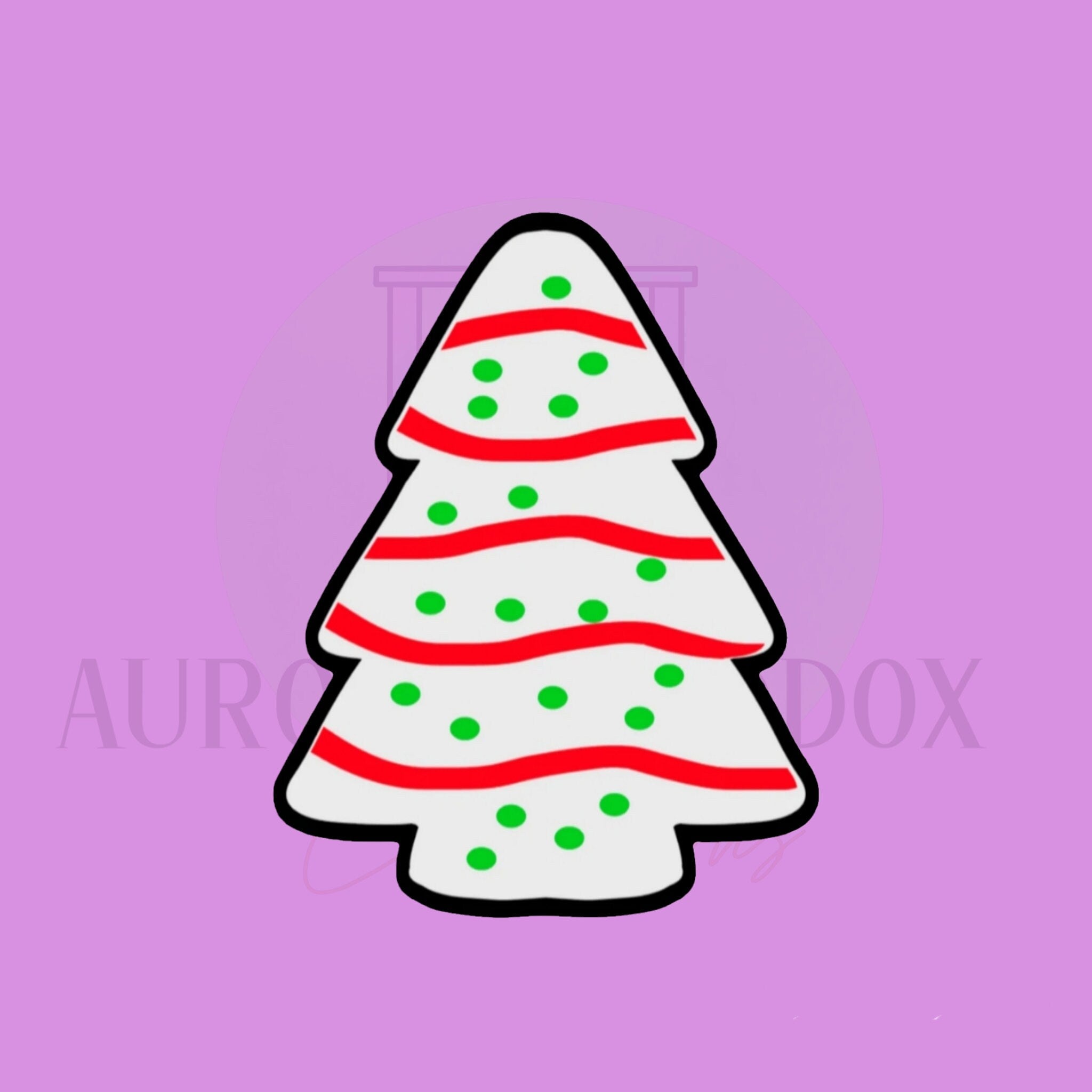 Christmas Tree Cake #2 Cookie Cutter