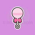 Rattle Bow #2 Cookie Cutter