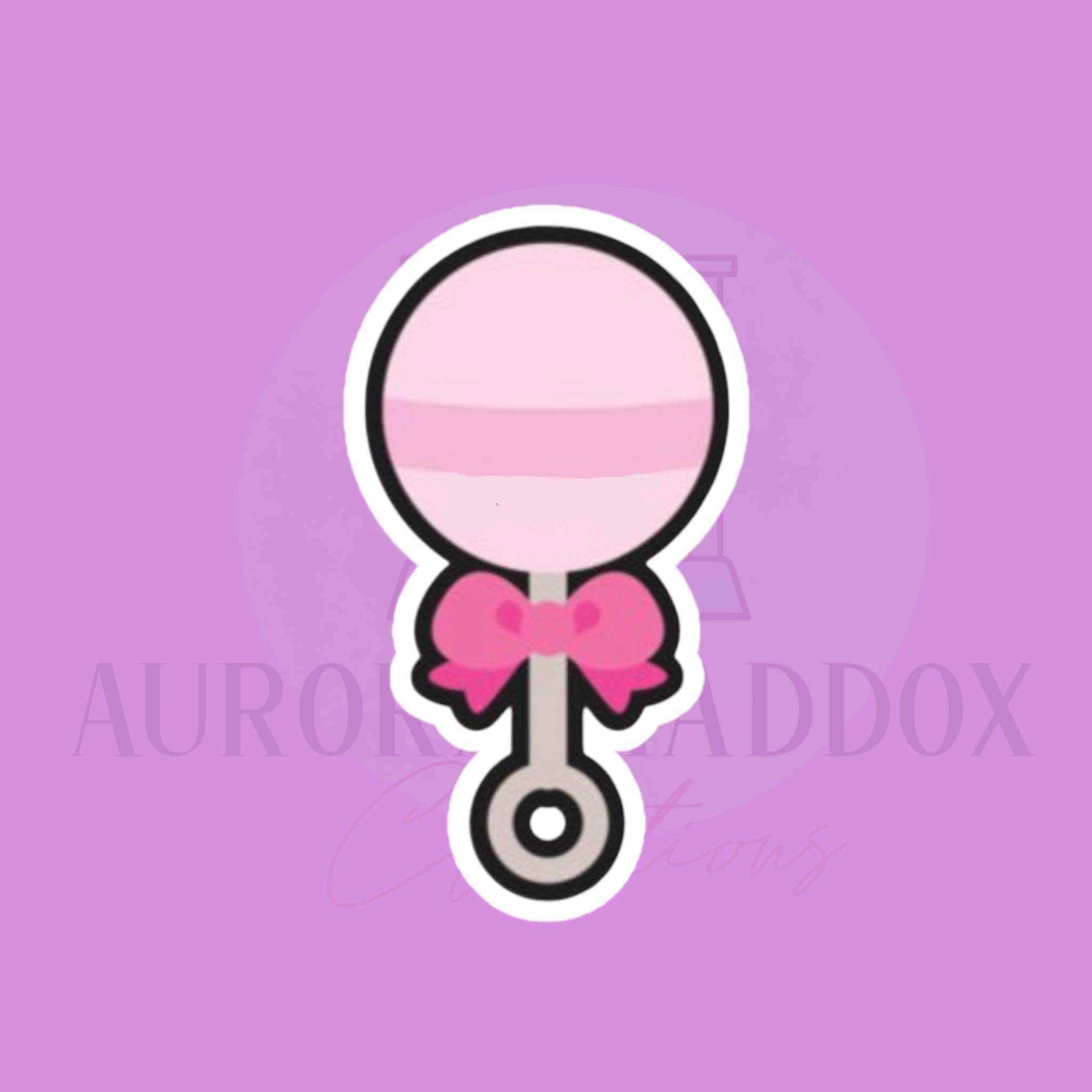 Rattle Bow #2 Cookie Cutter