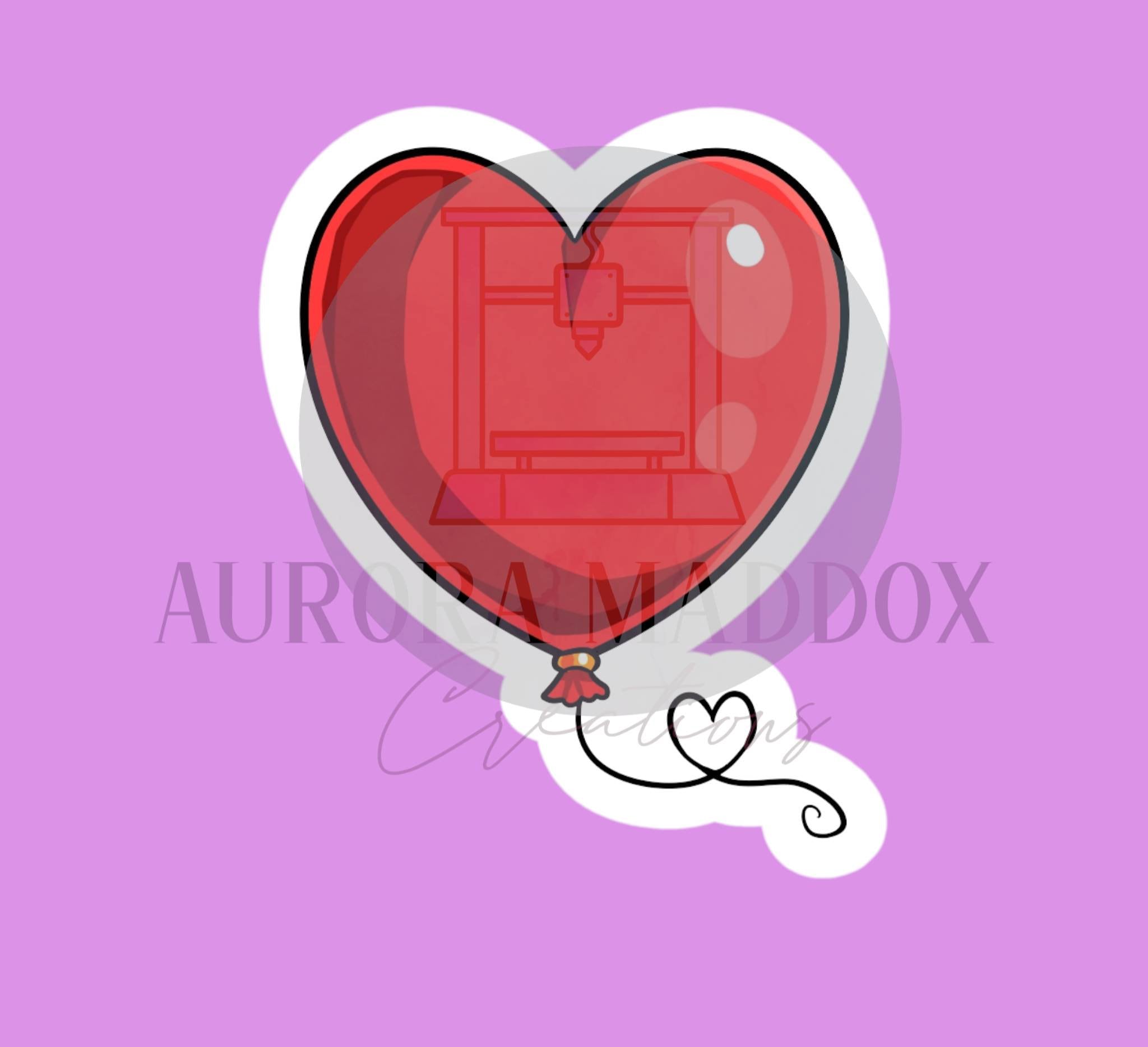 Heart Balloon Cookie Cutter