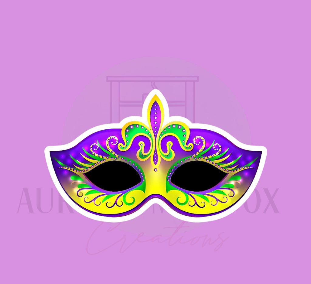Mardi Gras Mask Cookie Cutter
