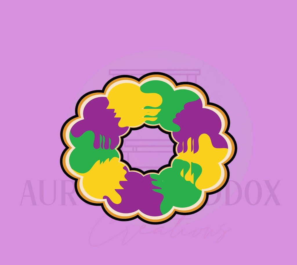 Circle King Cake With Middle Cut Out | Cookie Cutter